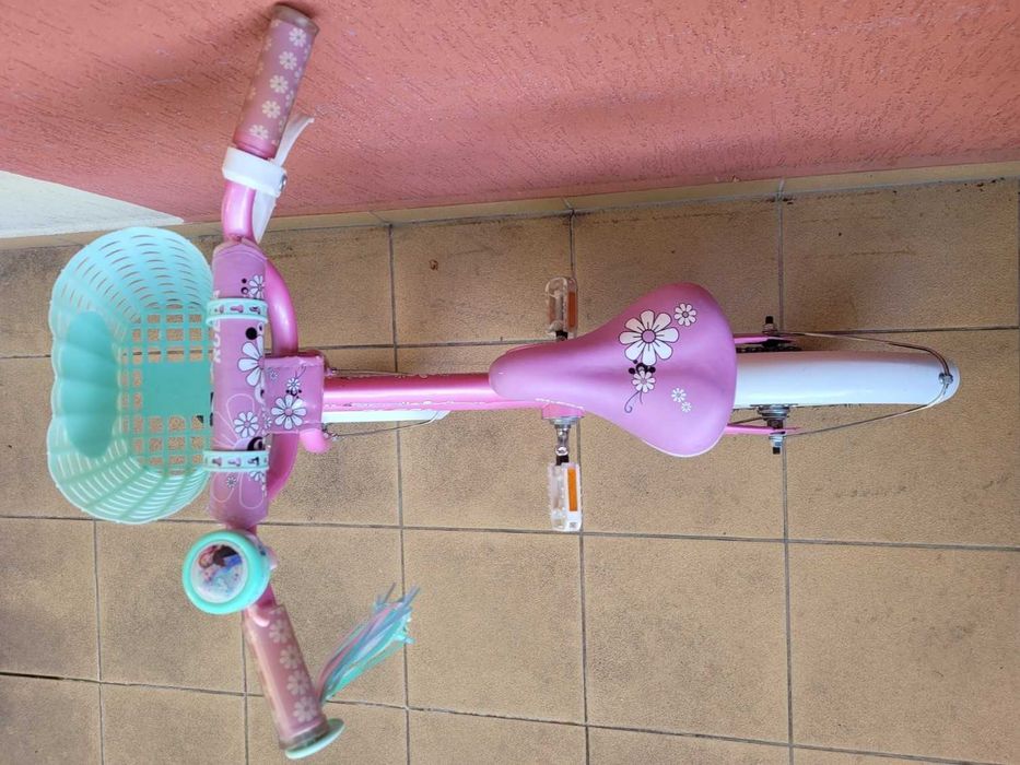 Różowy rower dziecięcy Rueda Koła 14 cali