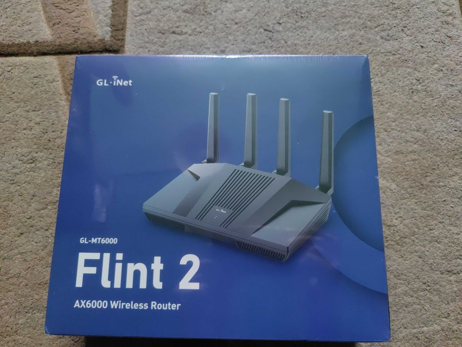 Router GL.iNet Flint 2 (GL-MT6000) Nowy Zafoliowany, wtyczka EU