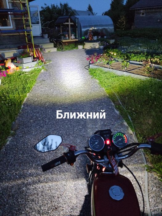 Led фара на Альфу, дельту в металевому корпусі