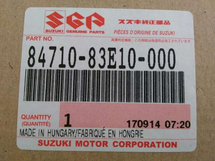 Espelho retrovisor novo lateral direito