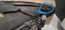 Volvo s40 II lampa przednia komplet