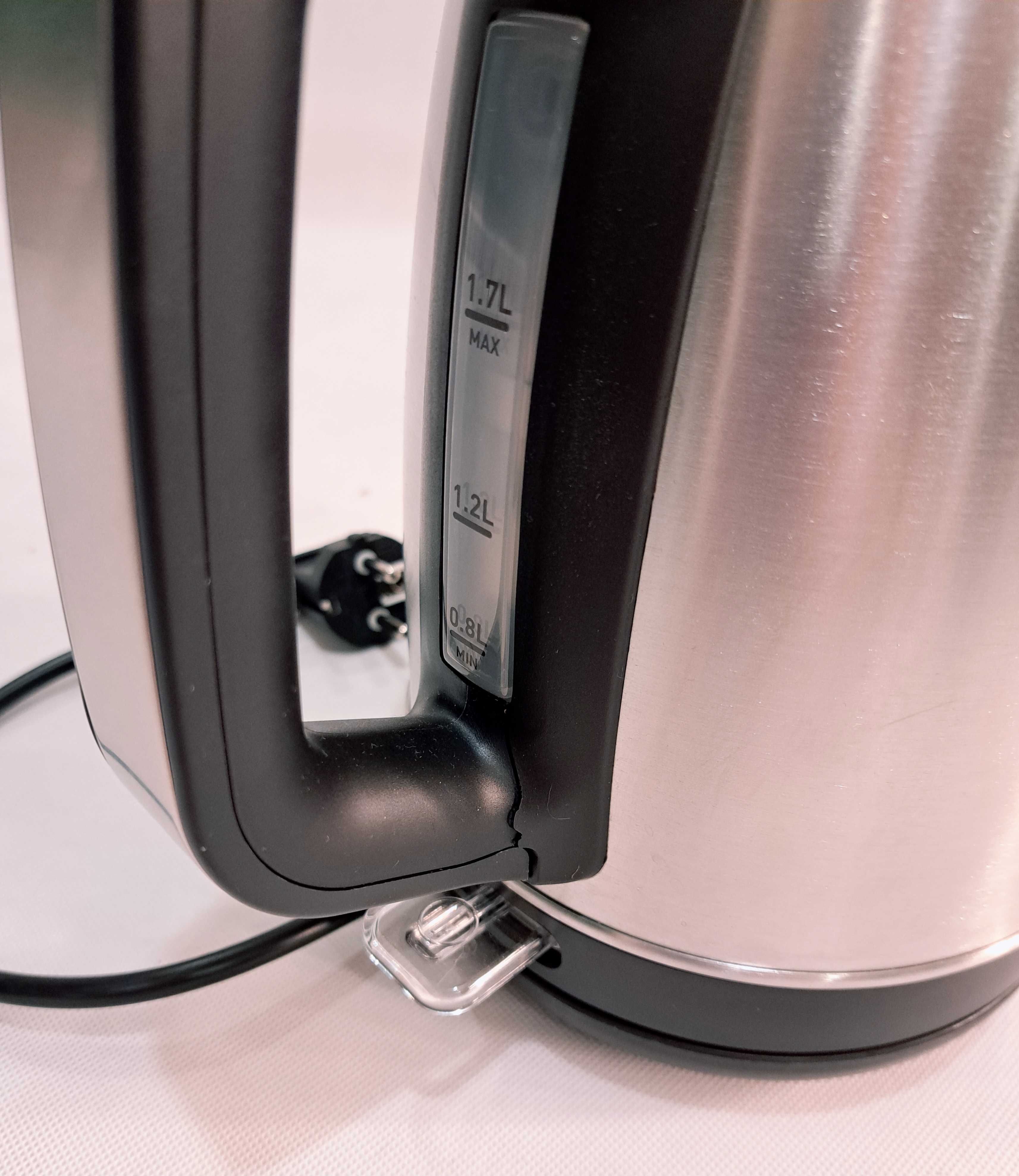 Czajnik elektryczny Tefal KI280D30, 2400 W 1,7 l - pęknięta rączka