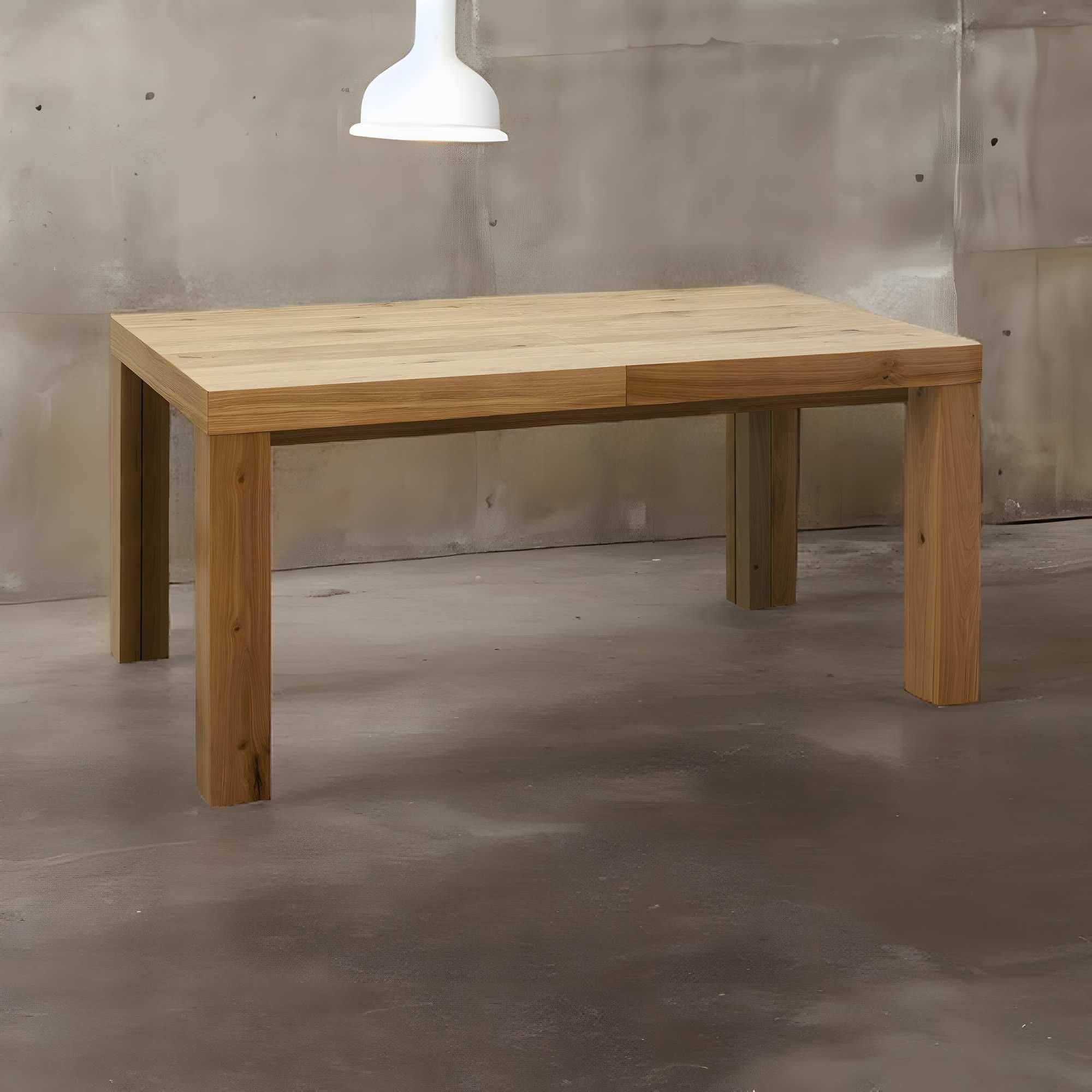 Duży drewniany stół S26 Navara rozkładany 8 nóg 160/90 DO 410CM