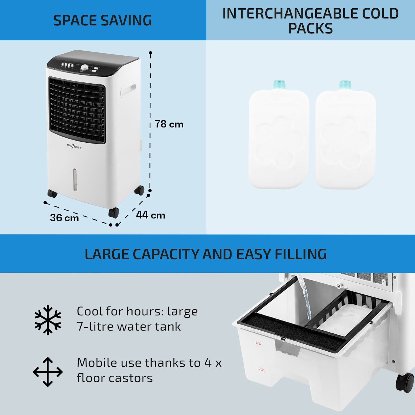 Klimator OneConcept MCH-2 V2