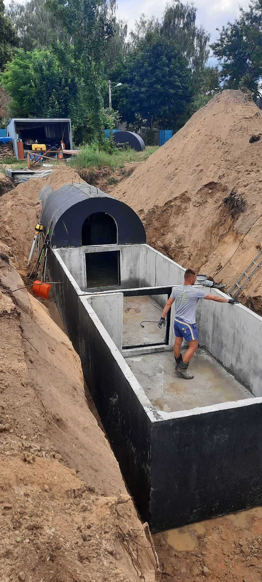 Piwnica Betonowa Schron Ziemianka Szambo PRODUCENT Miastko Tuchola