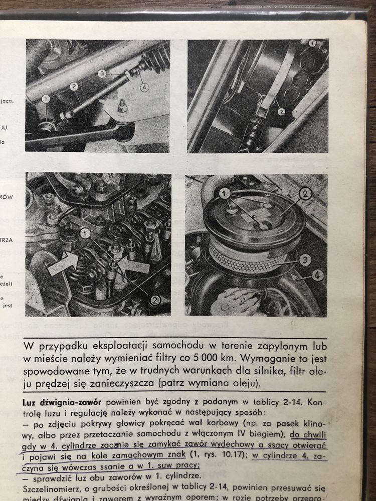 Książka Fiat 127p servis budowa działanie eksploatacja