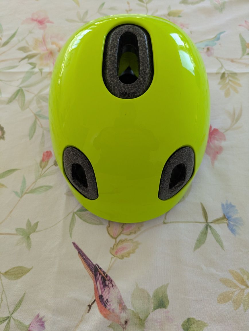 Capacete de Bicicleta B'Twin Kids 500 FLUO - Tamanho XS (44-49 cm)