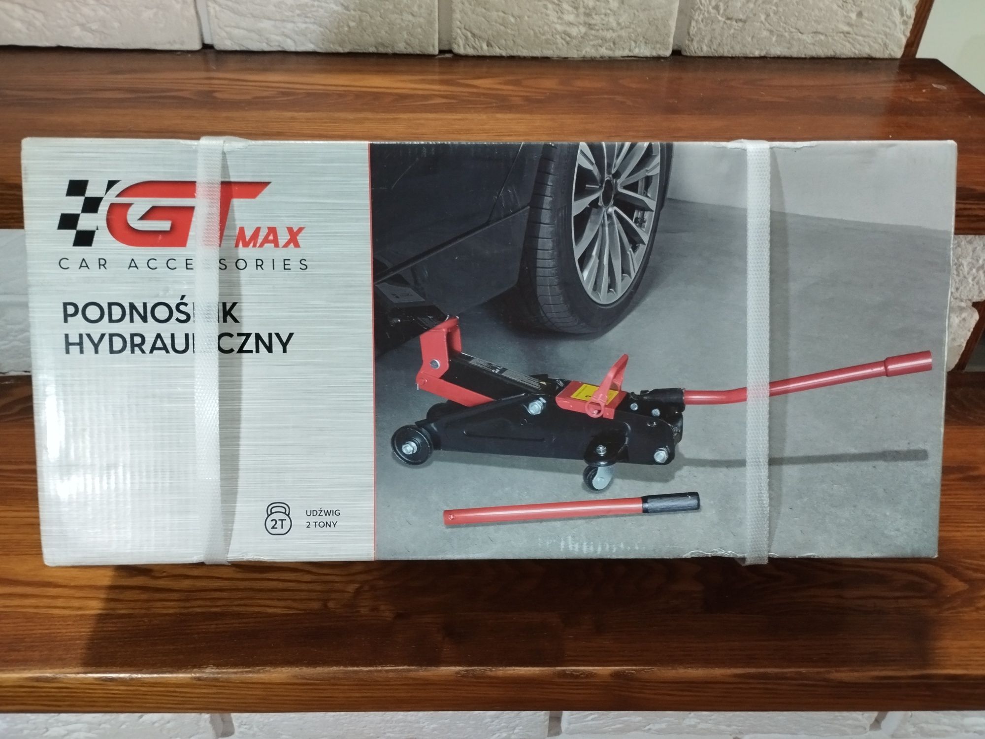 Nowy Podnośnik hydrauliczny 2 tony (t). GTMax