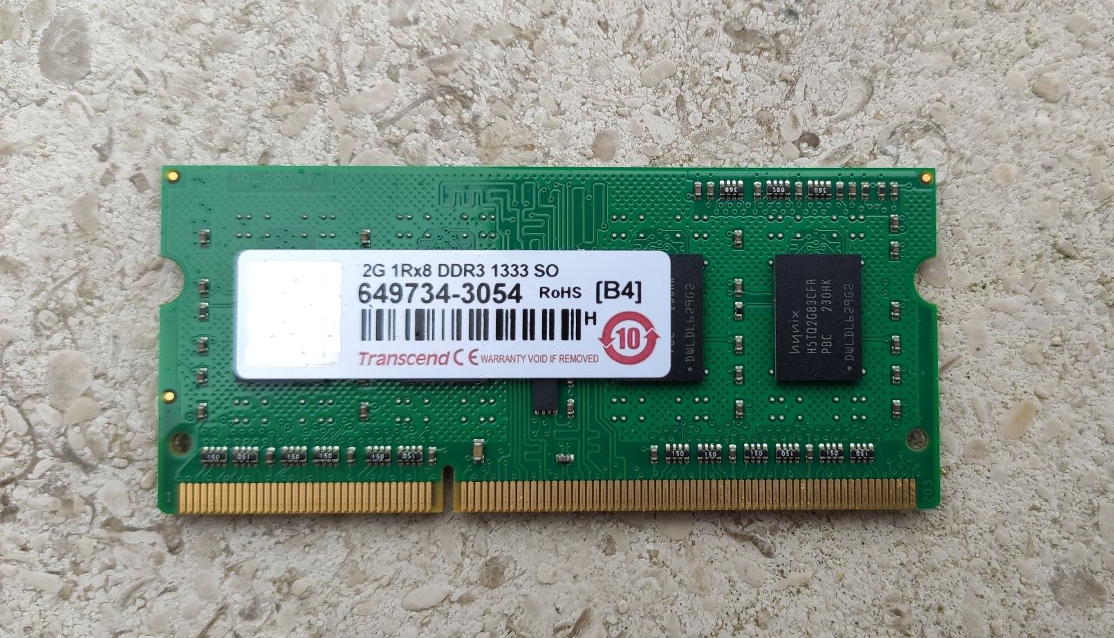 Memória 2GB DDR3L 1333Mhz Transcend