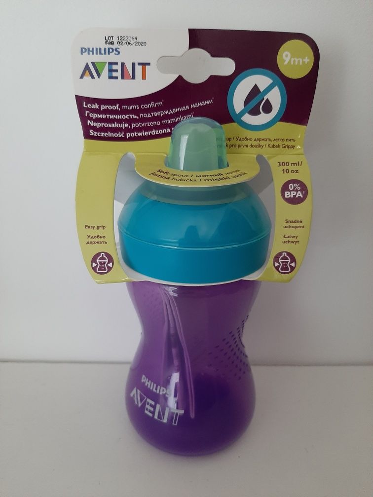 Philips avent kubek niekspek 300ml 9m+