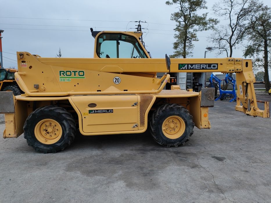 Ładowarka teleskopowa Merlo Roto 38.16 -2012r.-5678mth -gotowa do prac