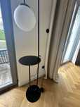 Lampa z półką kula