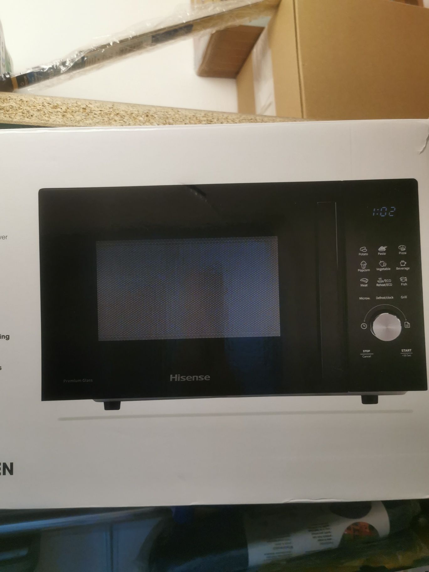 Kuchenka mikrofalowa HISENSE H23MOBSD1HG