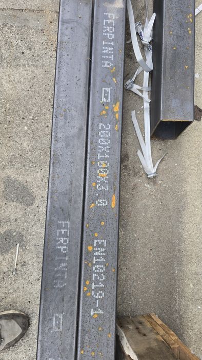 Vendo duas vigas ferro 200x100x3 6m