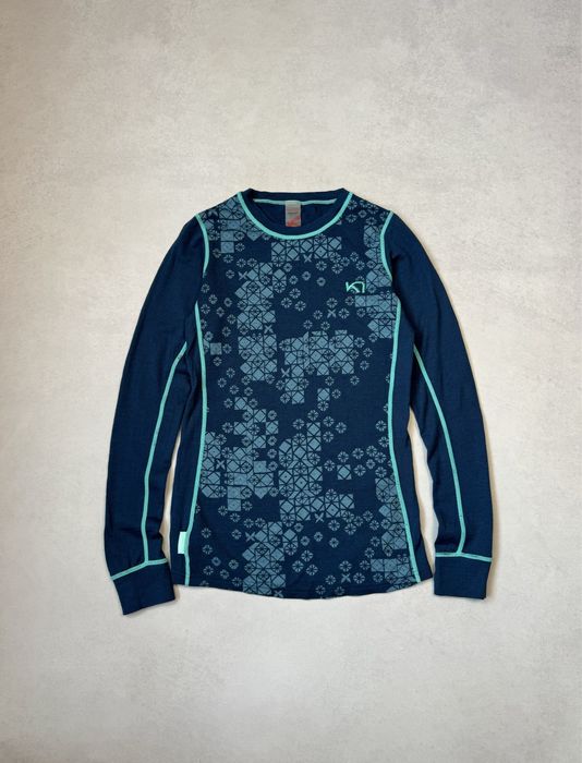 Термолонгслив Kari Traa merino женский (оригинал)