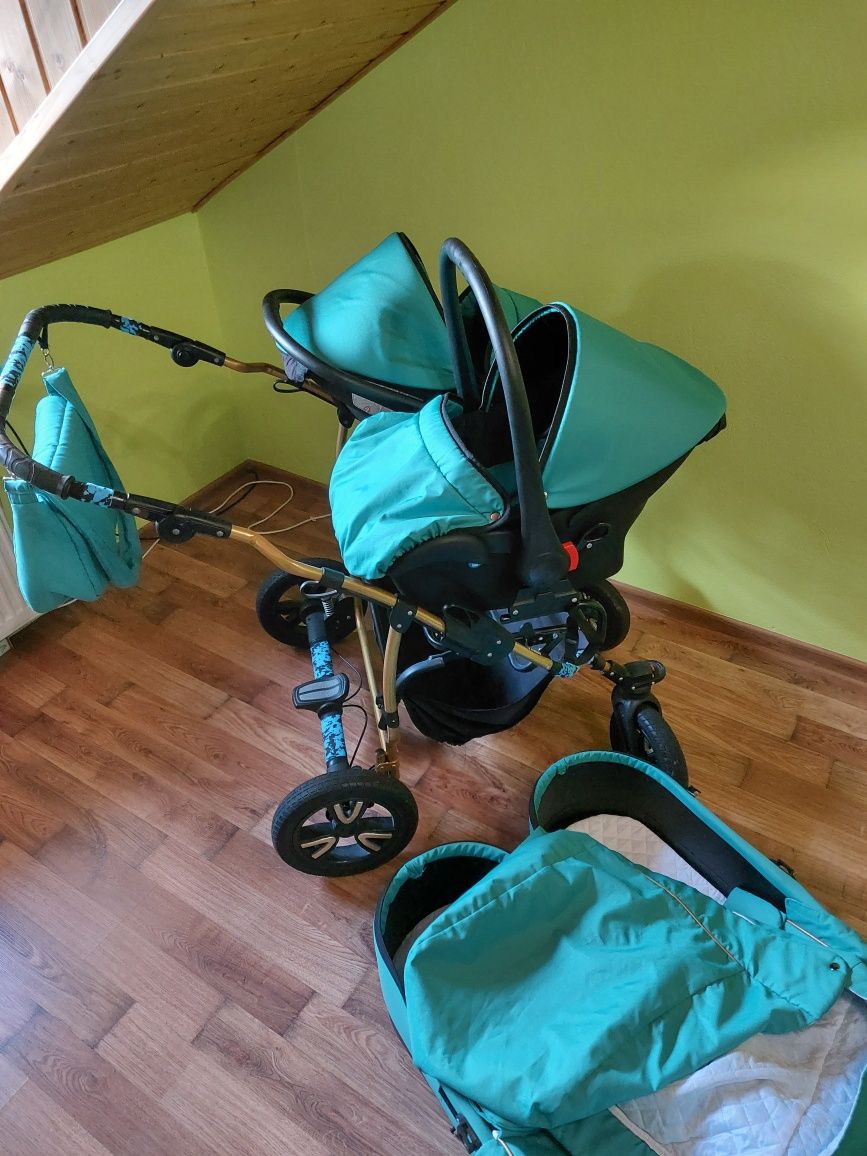 Sprzedam zamienię Wózek bliźniaczy wózek podwójny
