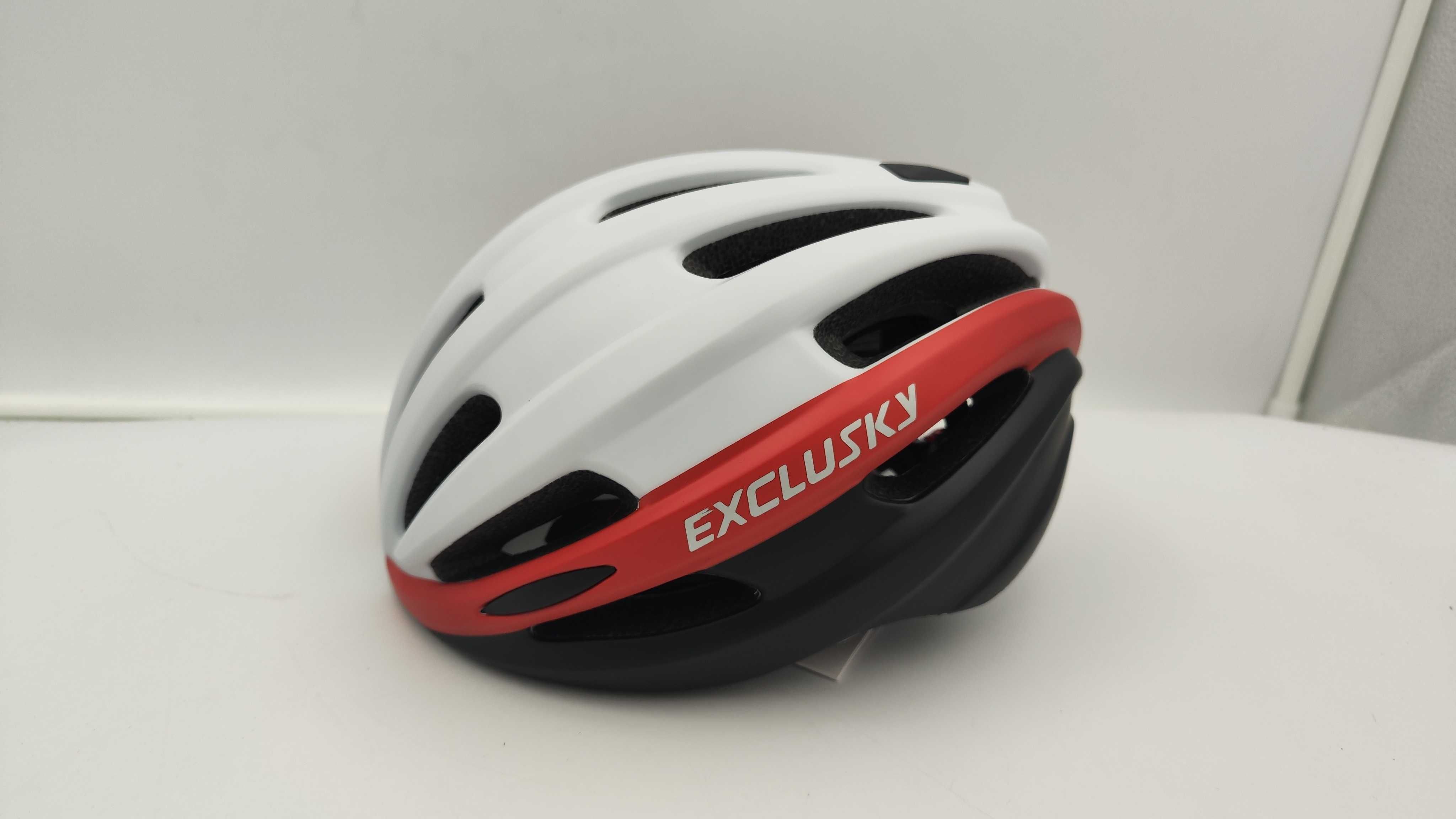 Kask Rowerowy EXCLUSKY r.56-61 cm (AE45)