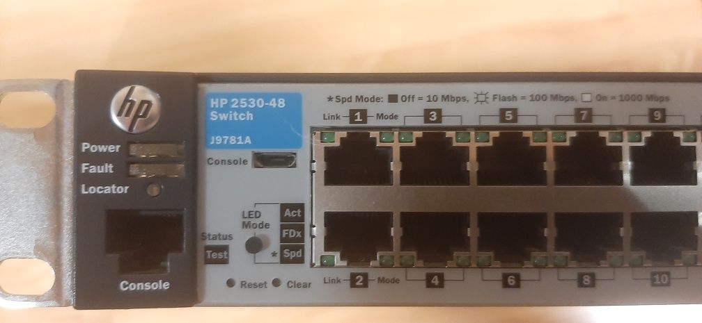 Коммутатор HP 2530-48 Switch J9781A
В отл