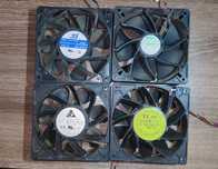 Кулера 120*120мм Asic Bitmin S9, L3+, S9i, S9j, Z9, S17,T17 та аналоги
