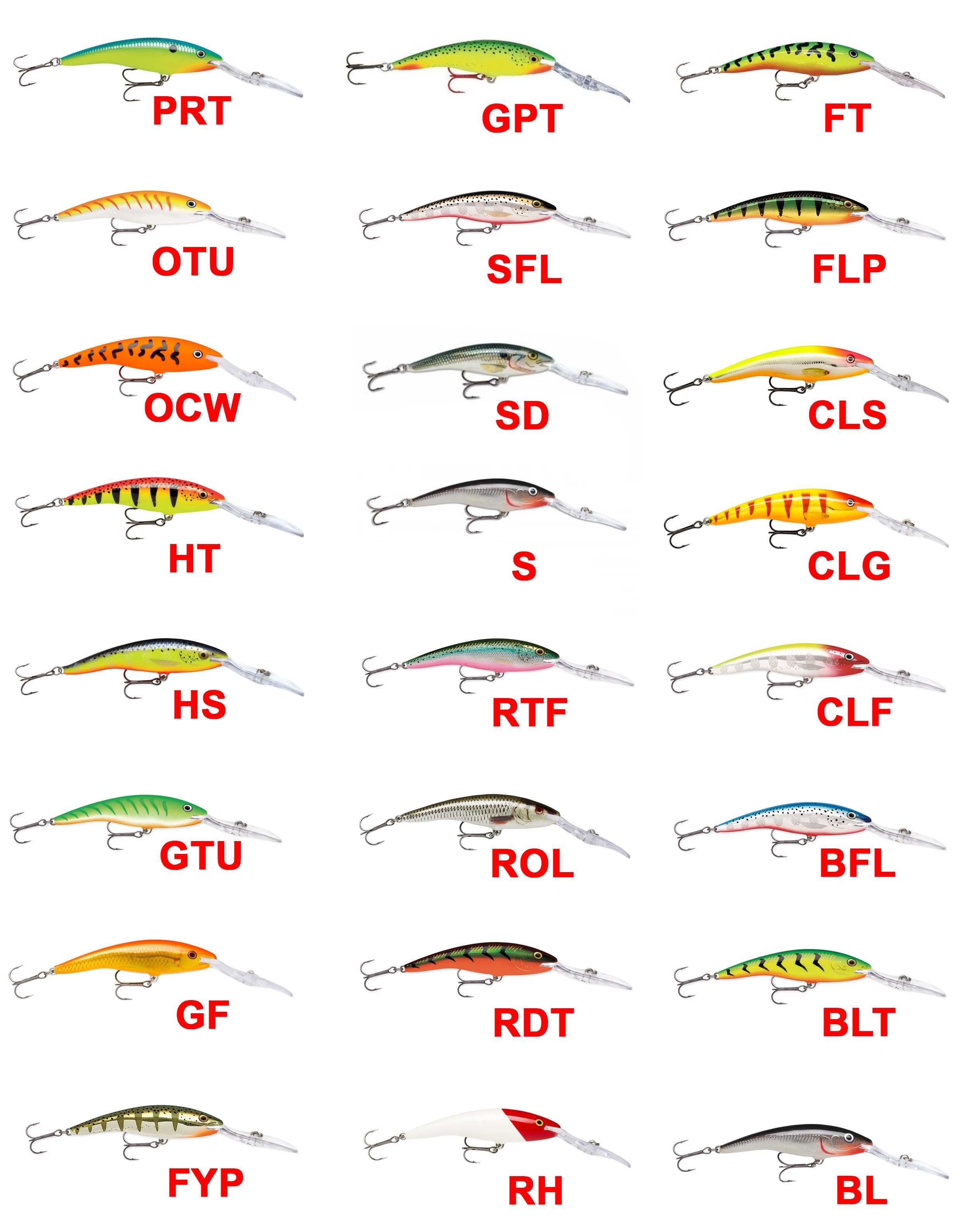 Воблеры Rapala TDD07 (Tail Dancer Deep)