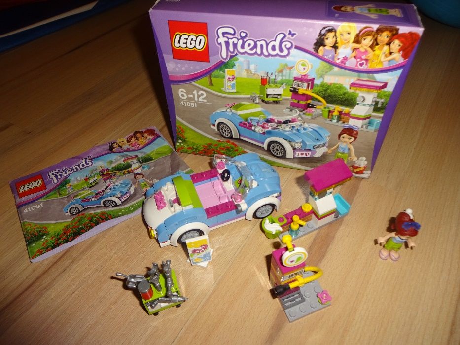 LEGO Friends 41091 kabriolet Mii klocki UNIKAT 6-12