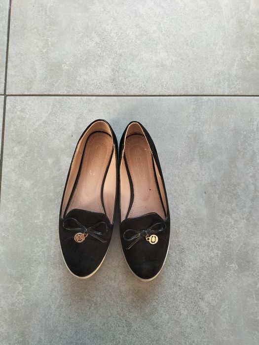 Baleriny mokasyny damskie