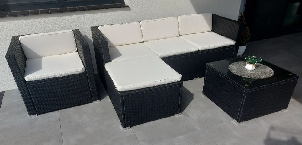 Cena okazyjna tylko do czwartku Narożnik zestaw ogrodowy