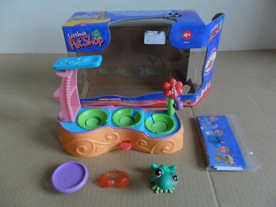 Littlest Pet Shop LPS -ŻABIA LAGUNA-LEAPIN LAGOON --zestaw kompletny