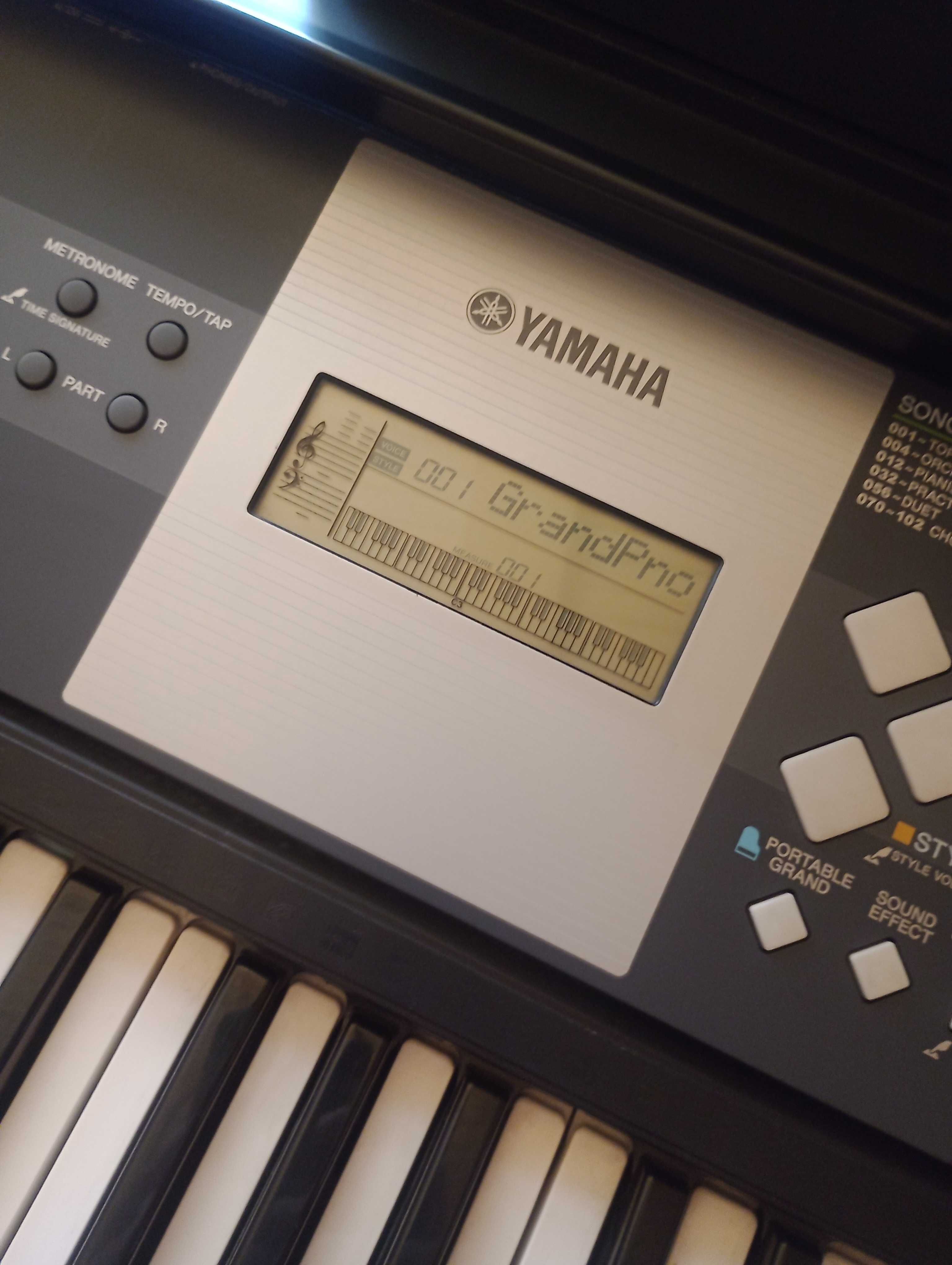Keyboard Yamaha statyw w komplecie