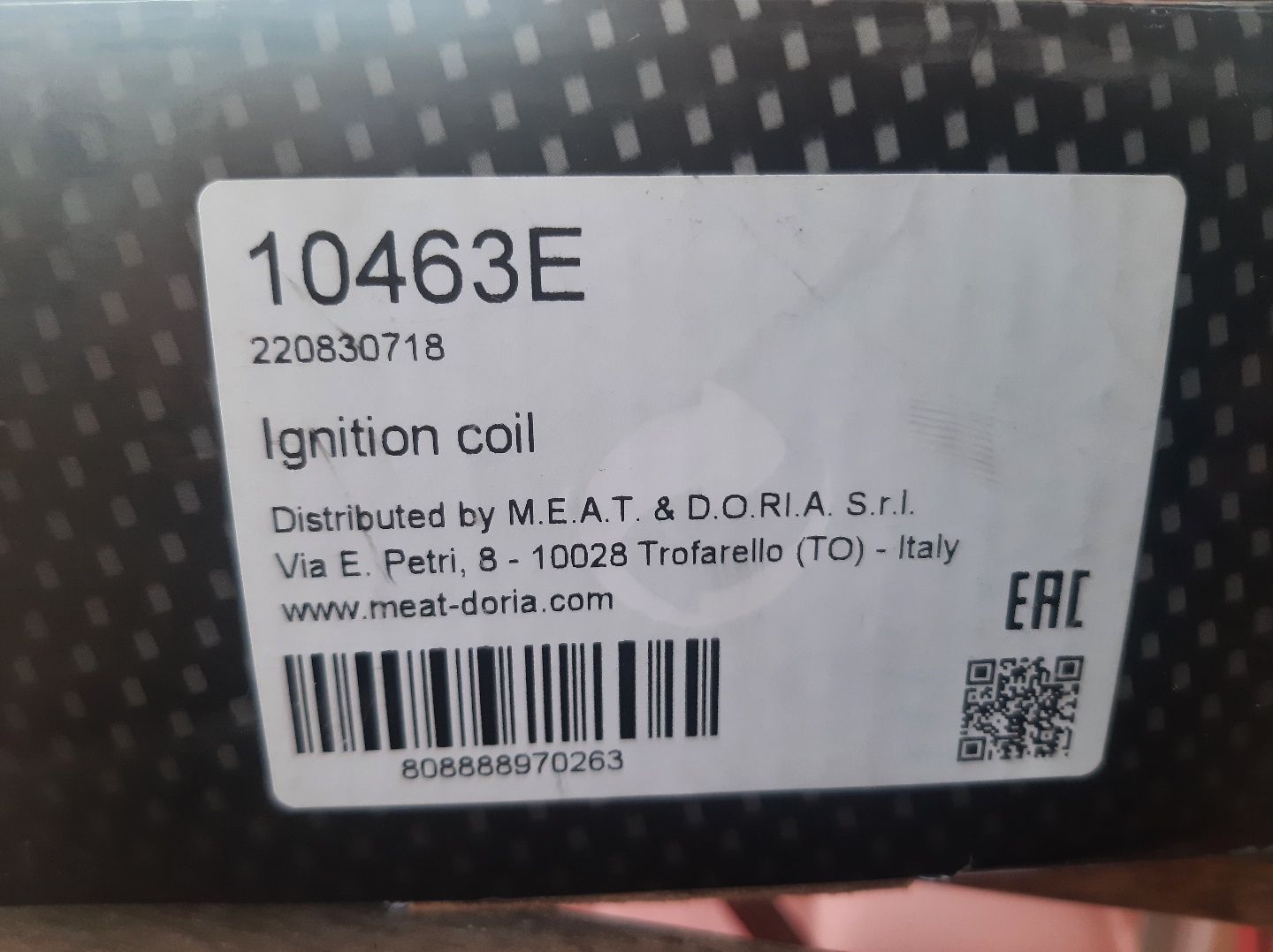 Bobina de ignição Meat & Doria 6 pólos (10463E)