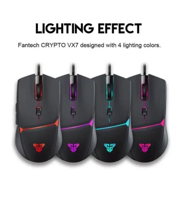Ігрова мишка FANTECH Crypto vx17 Black