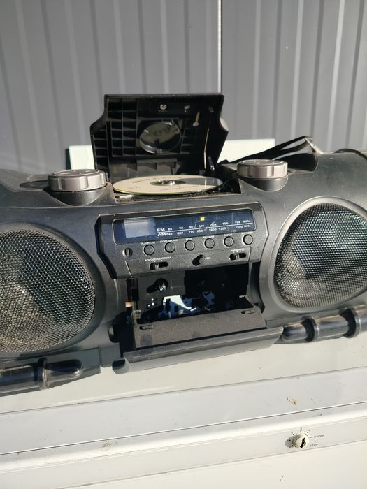 Boombox AEG bumbox radio odtwarzacz DVD USB sd