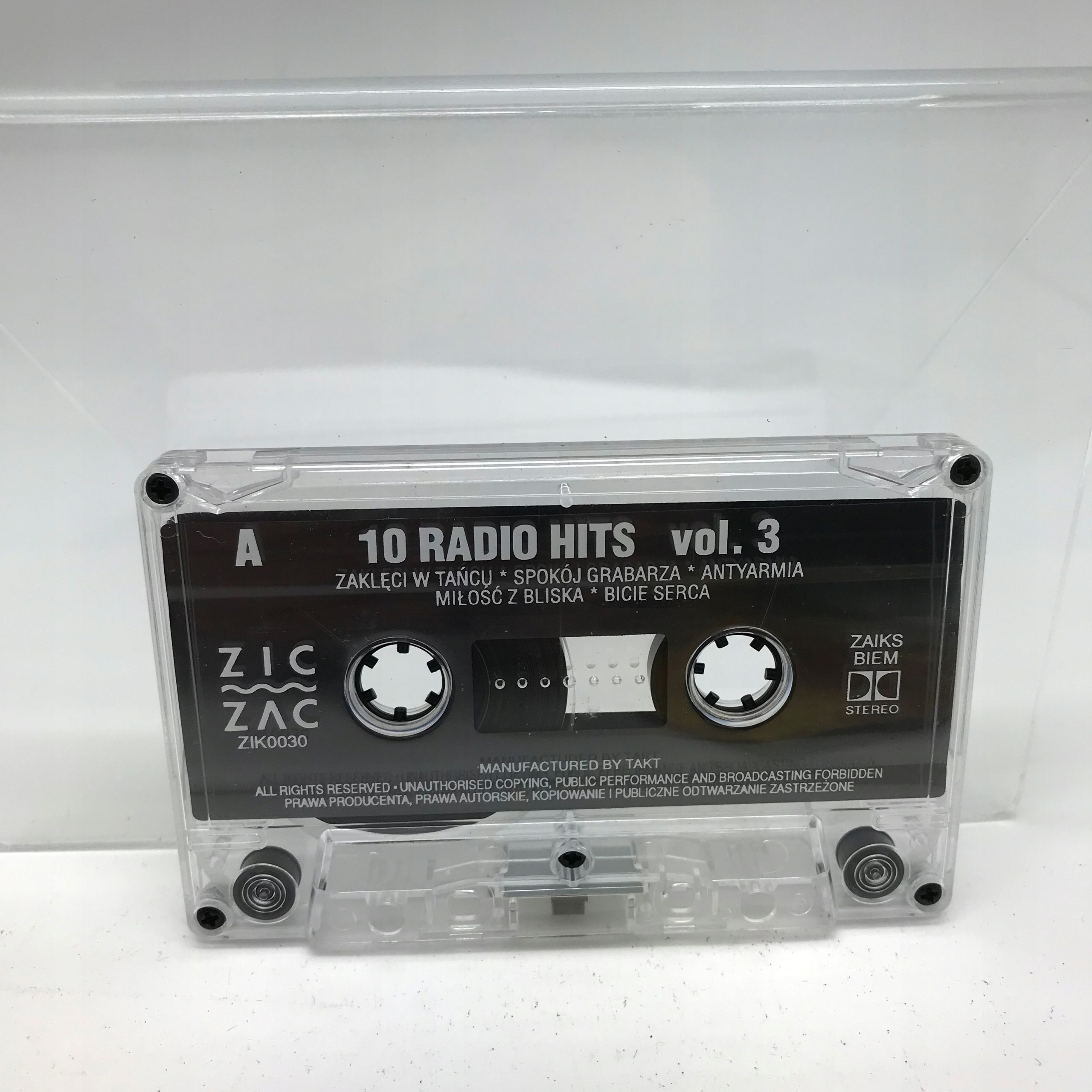 Kaseta - Various - 10 Radio Hits 3