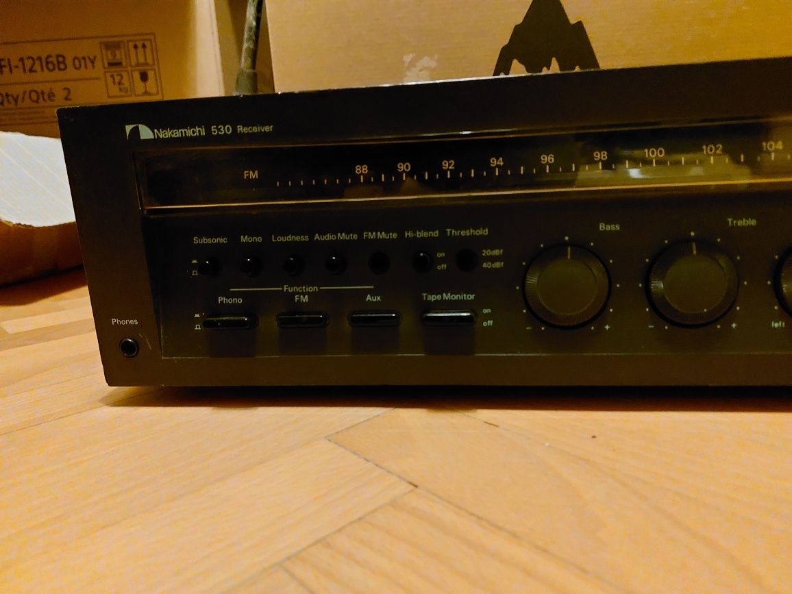 Nakamichi 530 Amplituner uszkodzony