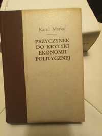 Karol Marks przyczynek do krytyki ekonomii politycznej