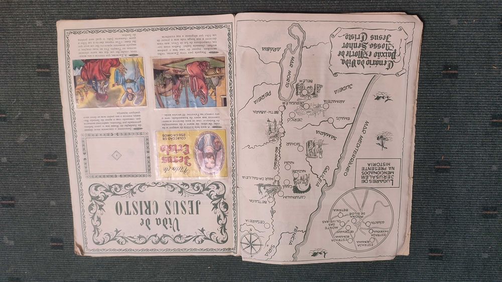 Caderneta de Cromos Vida de Jesus