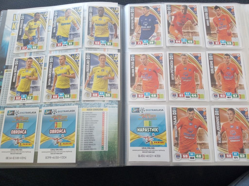 Album panini ekstraklasa 16-17