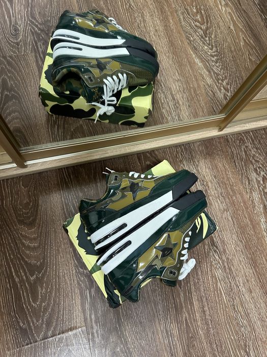 продаю  кросівки bape sta green