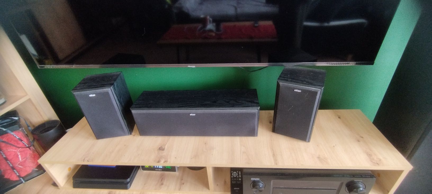 Kino domowe Denon z głośnikami Eltax