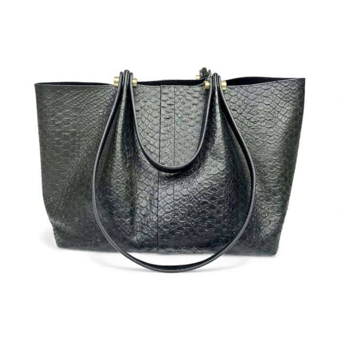 Шкіряна сумка Allsaints, хакі