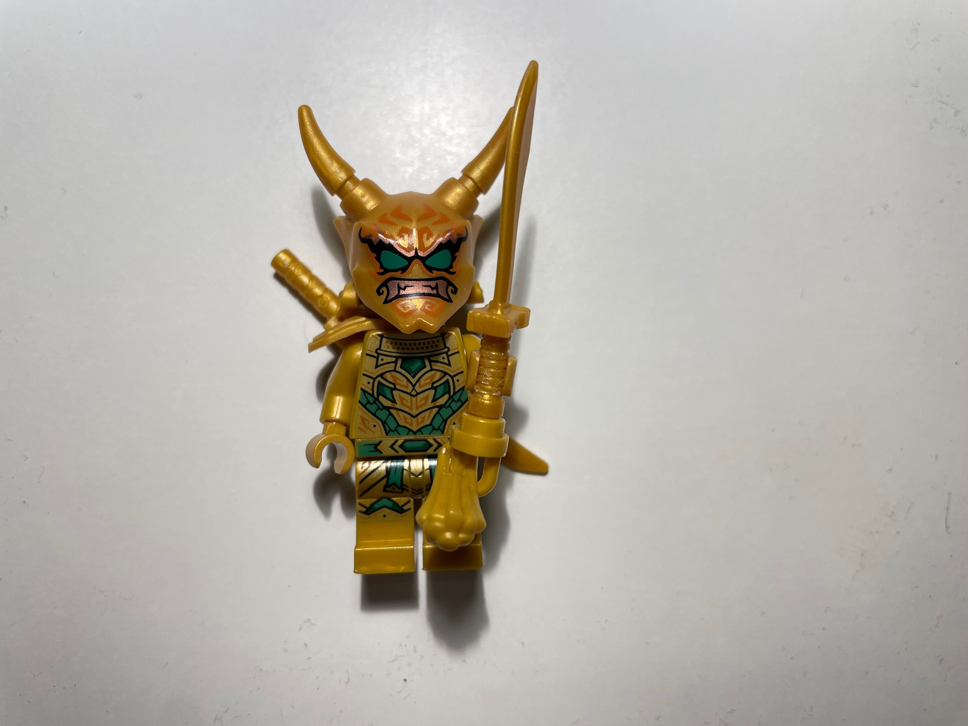 lego ninjago Lloyd złoty maska ONI (oryginał)