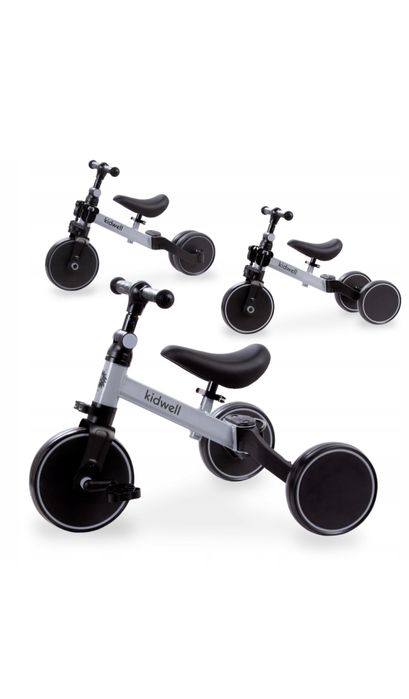 Kidwell Pico rowerek 3w1 Cool gray