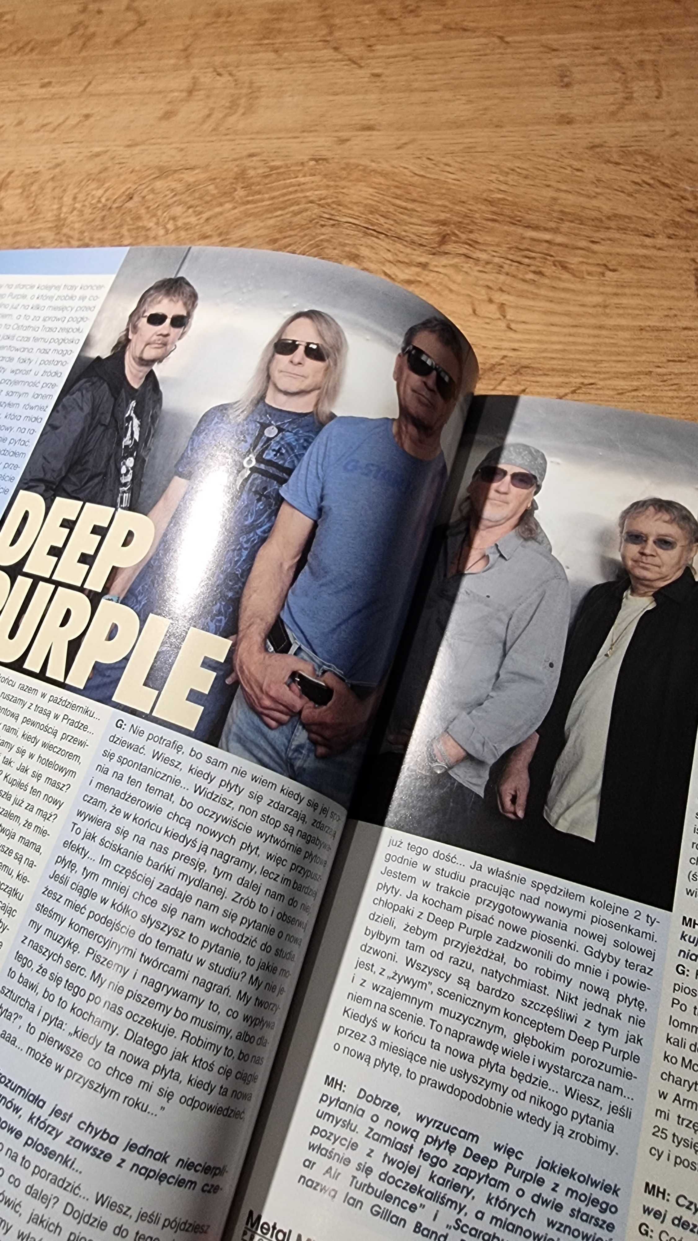 Metal Hammer 11/2010 - plakat: Deep Purple i Sonisphere