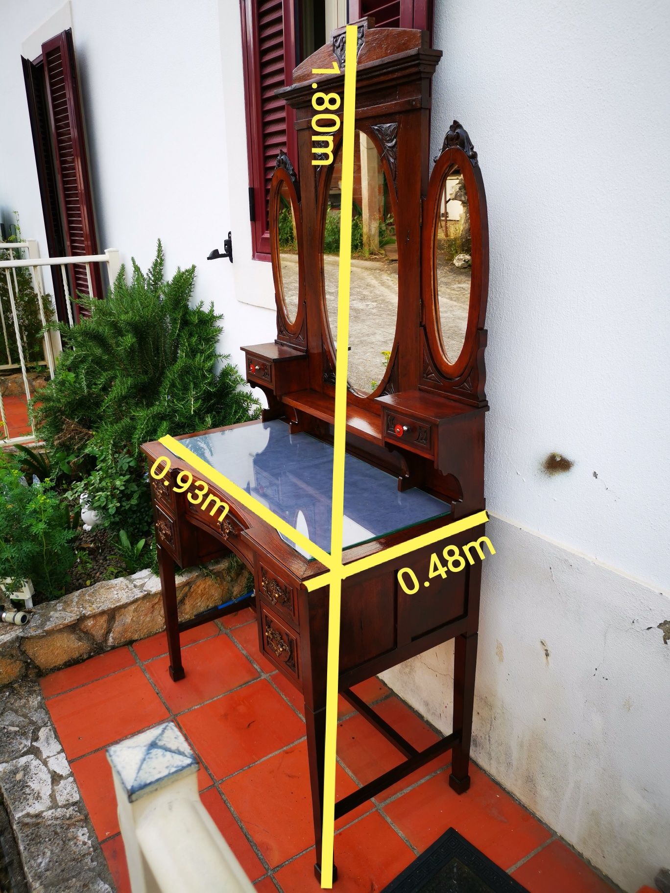 Toucador arte nova