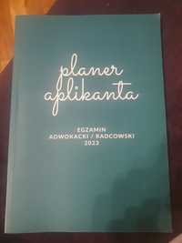 Planer aplikanta 2023 egzamin adwokacki radcowskie Aneta Filarowska