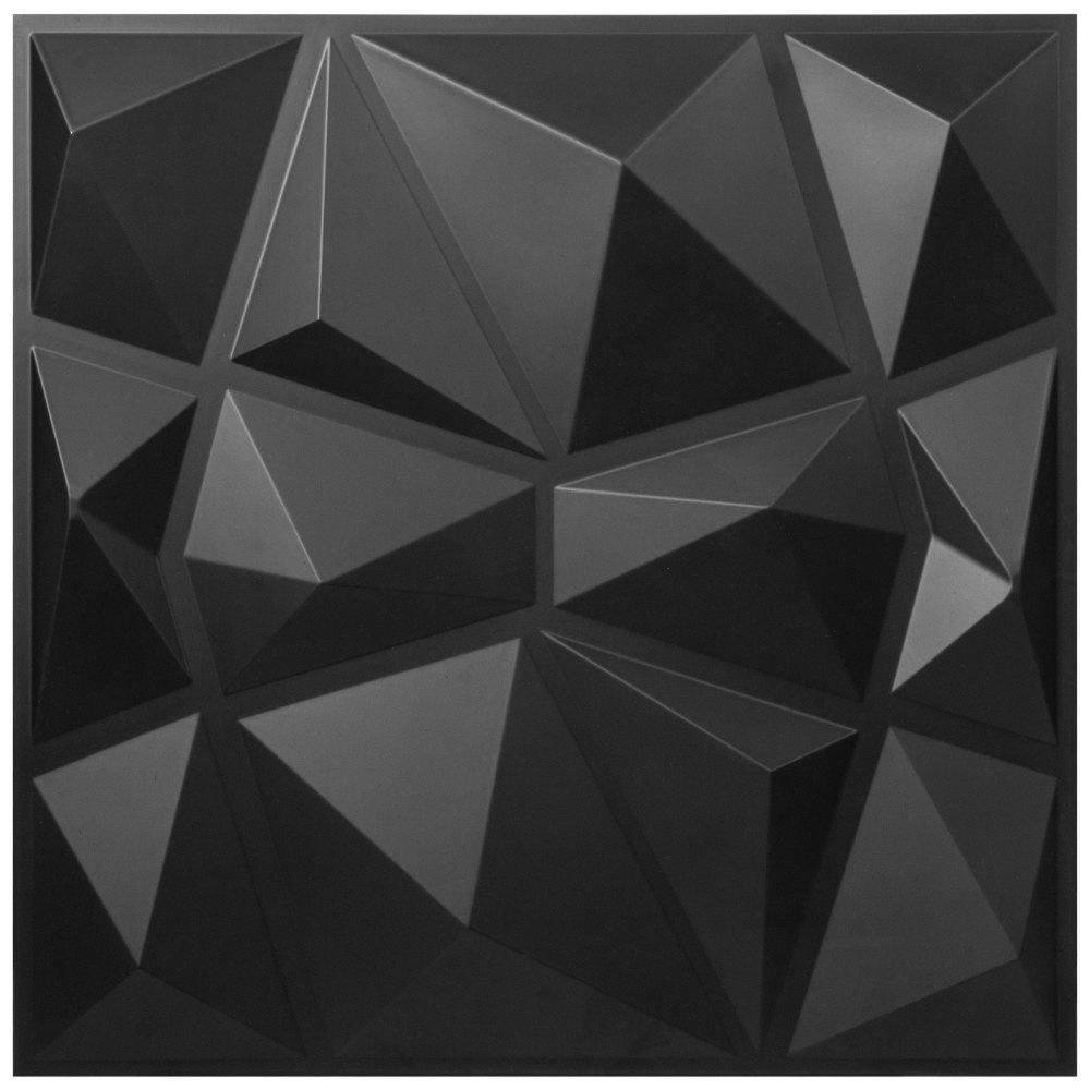 Painéis de Parede 3D Diamond - Conjunto de 13