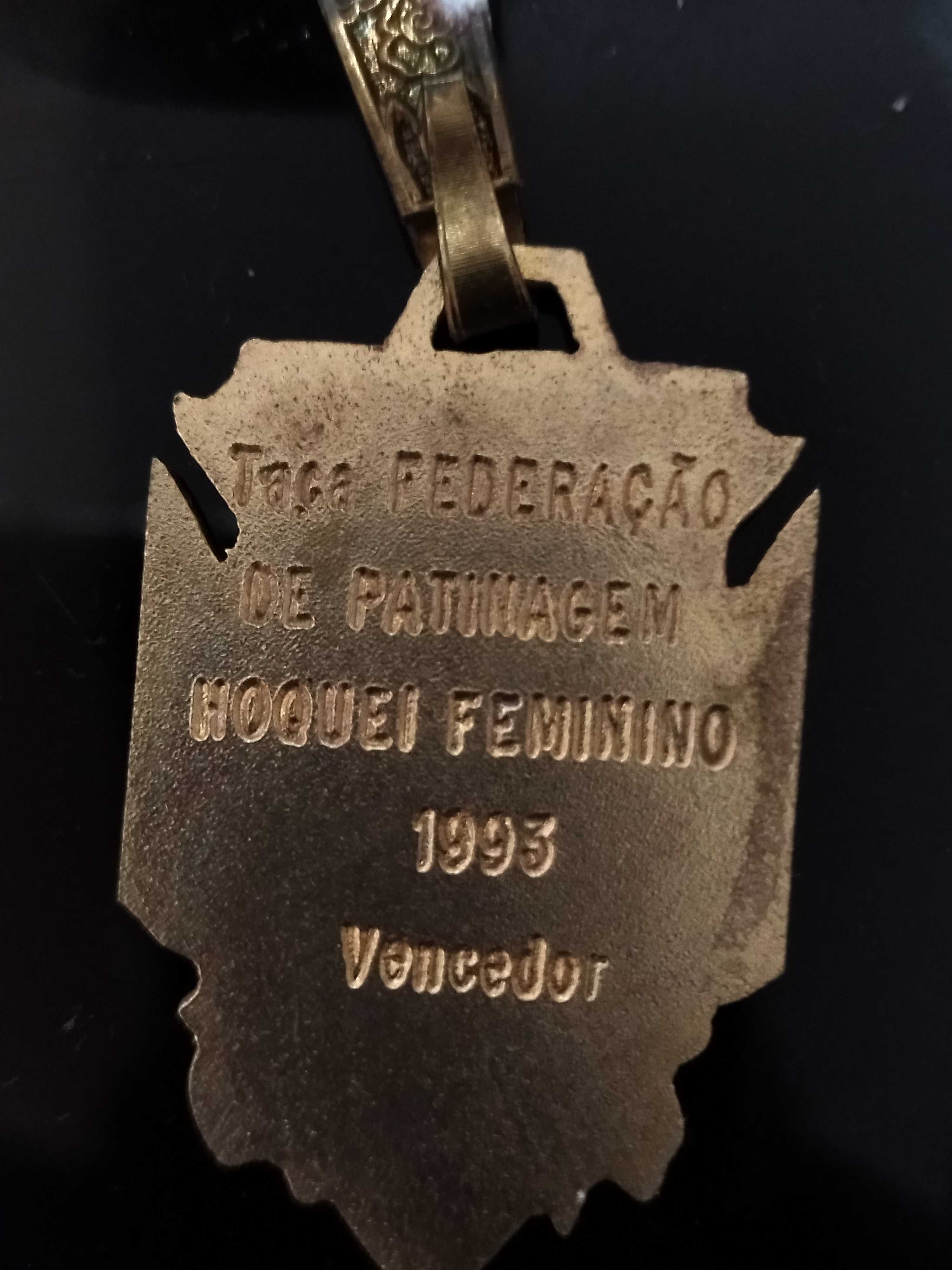 Medalha Taça Federação Hóquei Feminino 1993 Vencedor