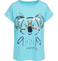 Koszulka Damska T-shirt z nadrukiem bawełna Mistrz Miś Koala L Endo
