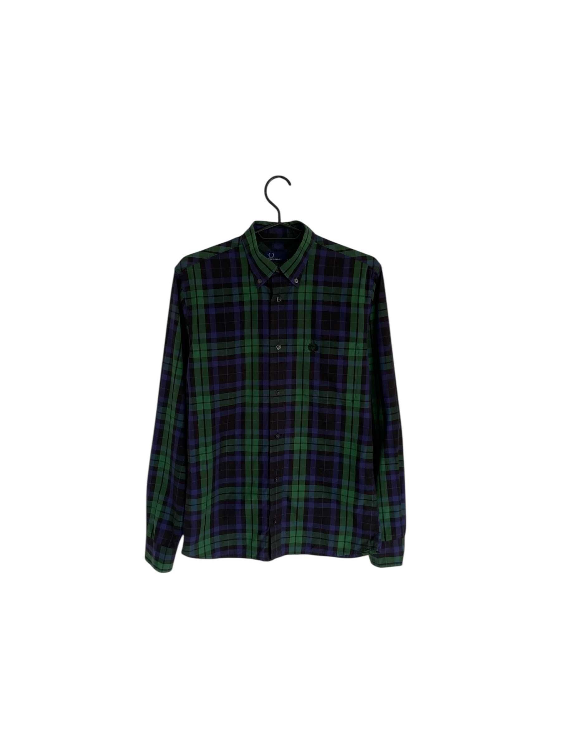 Fred Perry koszula w kratę, rozmiar S, stan bardzo dobry