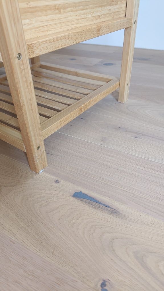 Ikea Nordkisa szafki nocne, drewniane